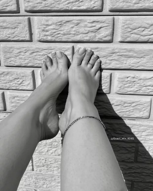 What do you think of my French pedi is gave myself?