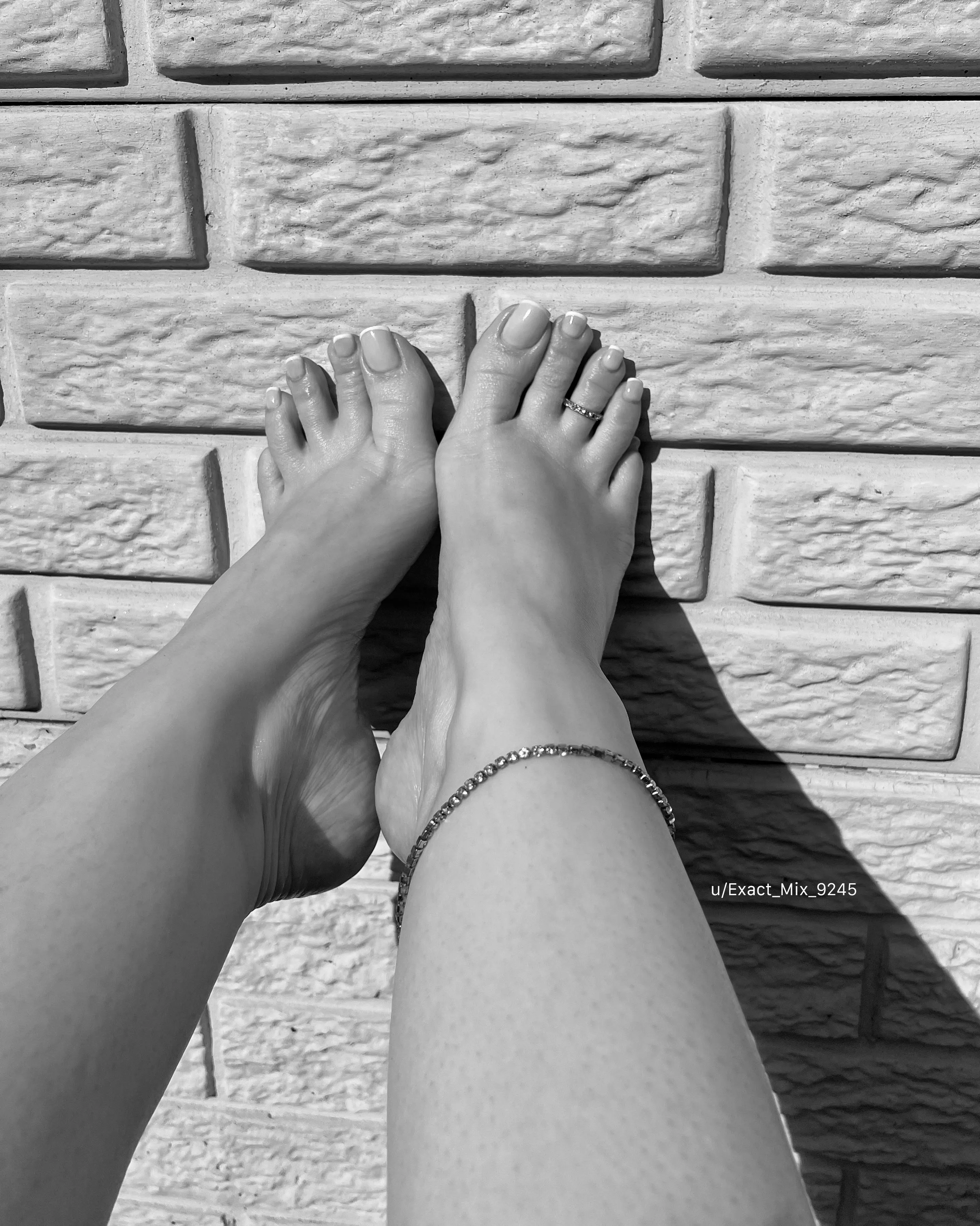 What do you think of my French pedi is gave myself?