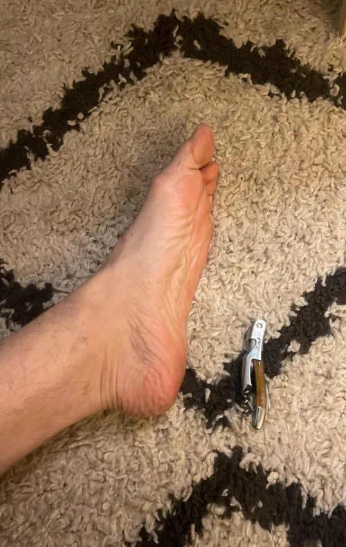 What do you think of my size 15 feet? Corkscrew for size 🐷