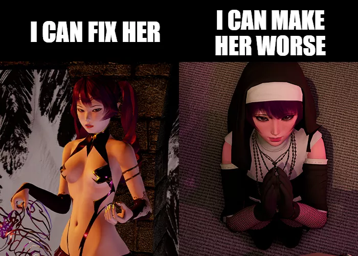 Which would you prefer? [A House in the Rift]