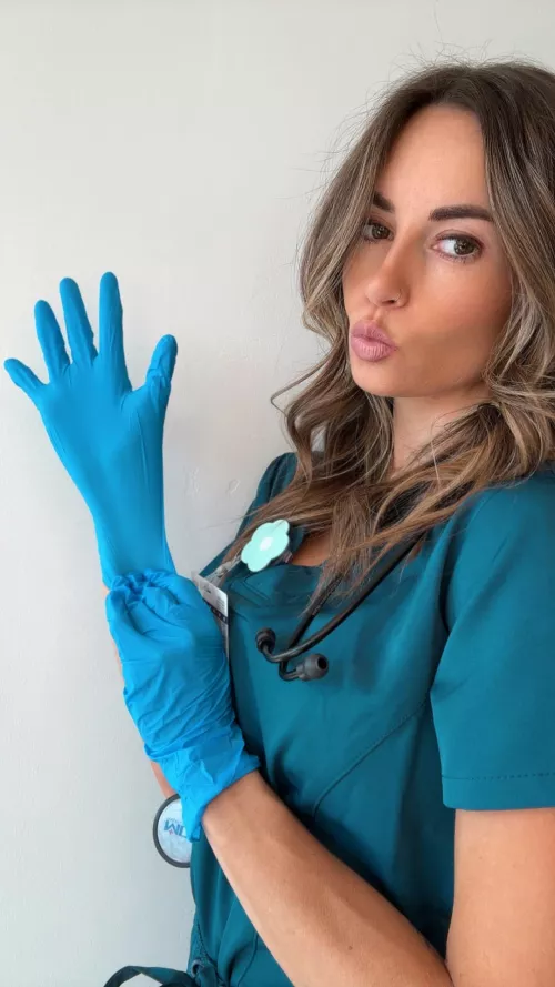 With my gloves on, I hope you still find me attractive.