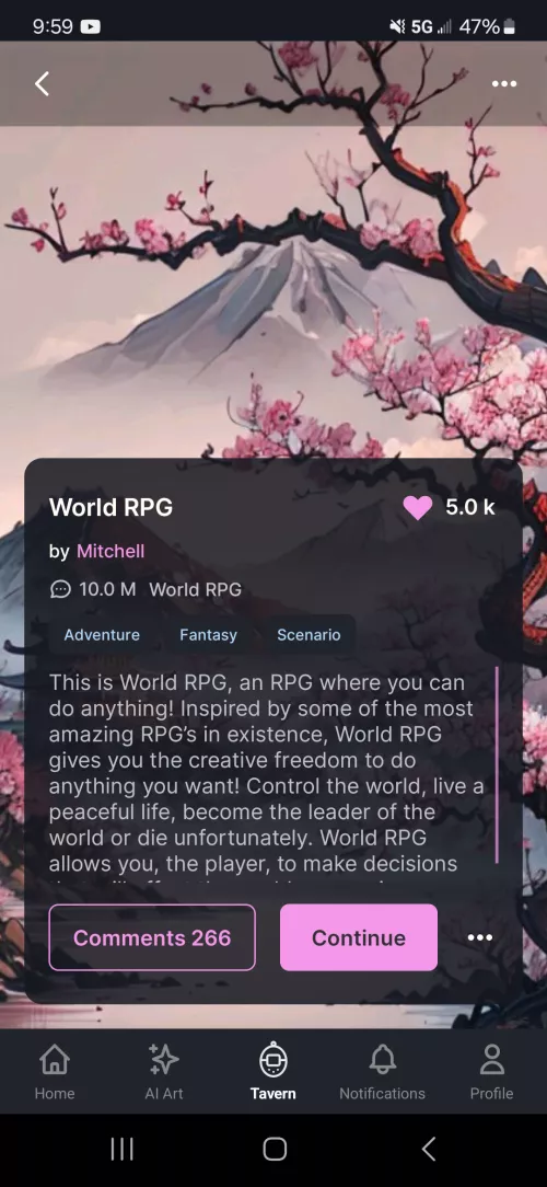 World RPG: Ten million users!