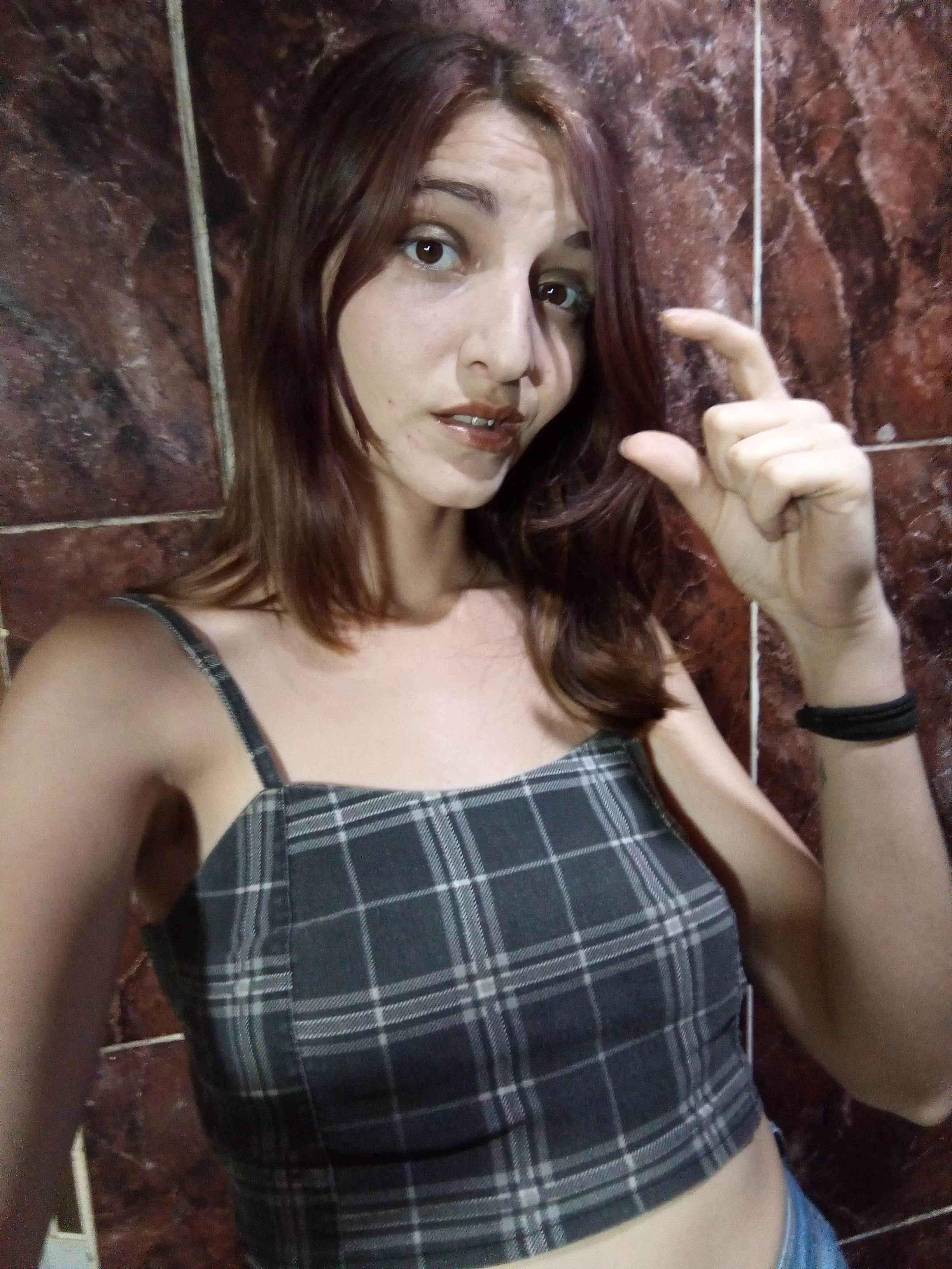 You will not be able to please me with that little thing, your best weapon will be obedience and admiration towards me 😌