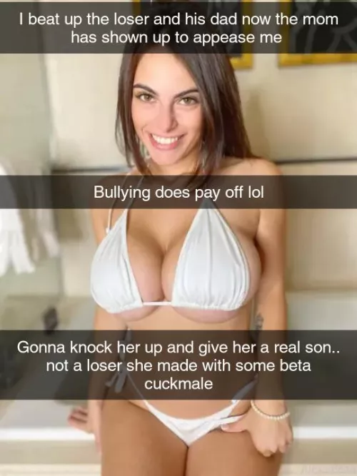 Your bully just posted this on his snap 