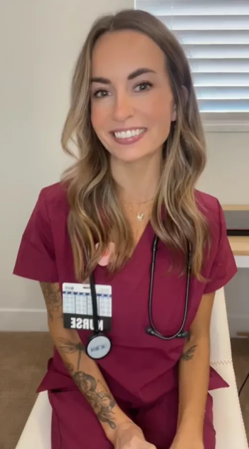 Your favorite nurse is ready for some fun
