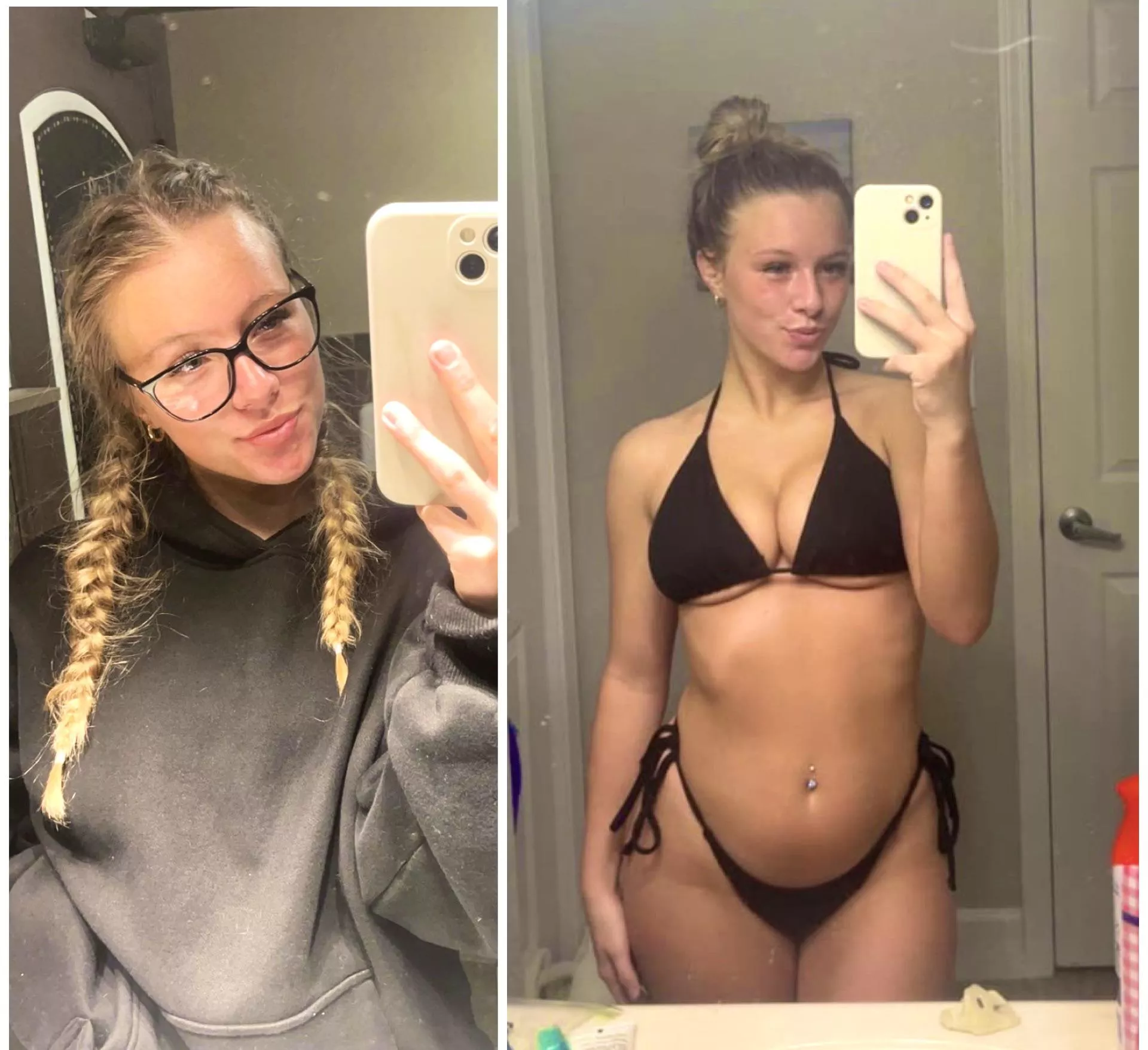 18yo blonde is just getting started 😈