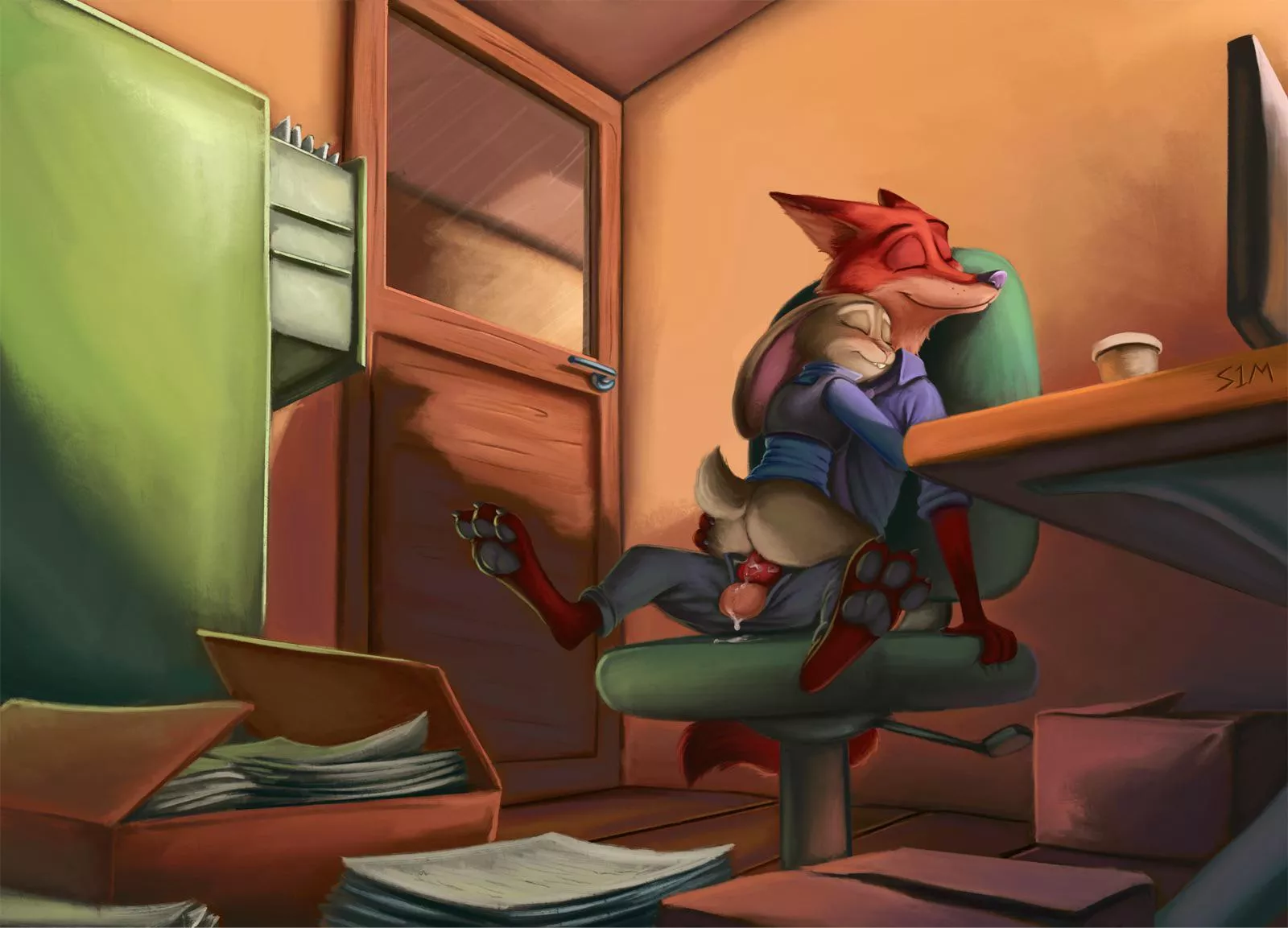 Break from all that paper work (S1M)