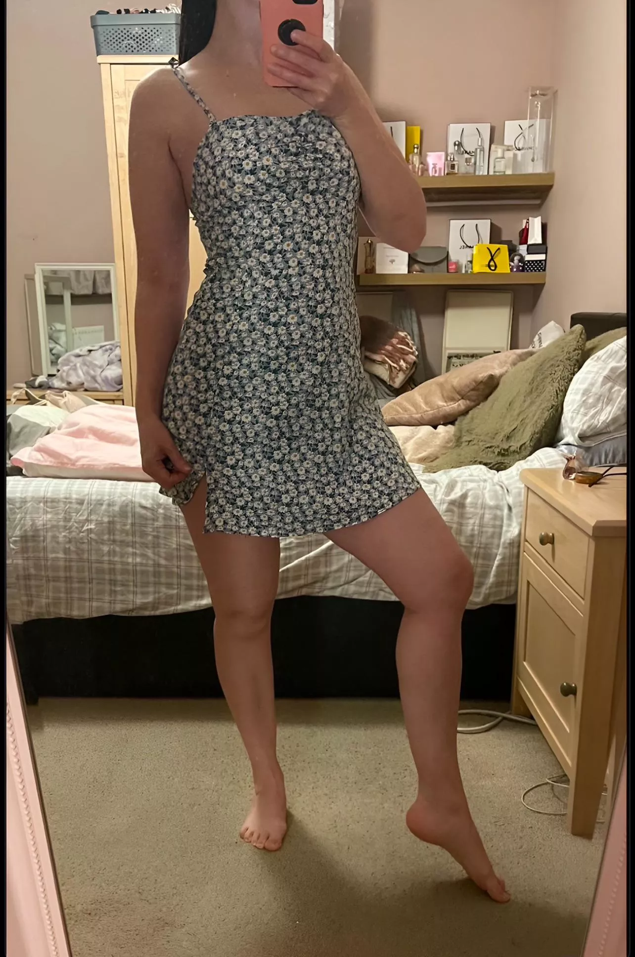 Cute sundress- what makes it special is nothing underneath 