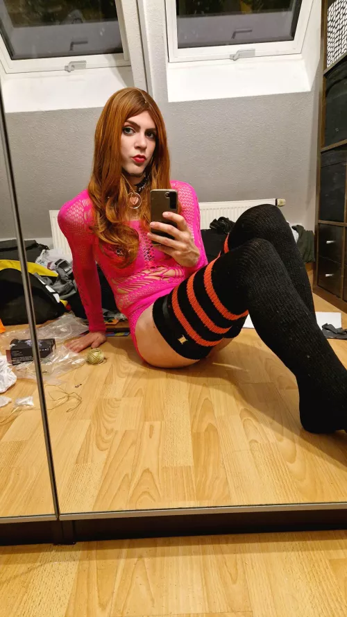 Do you like my outfit? Is it too slutty? Though too slutty is not existing for me :D