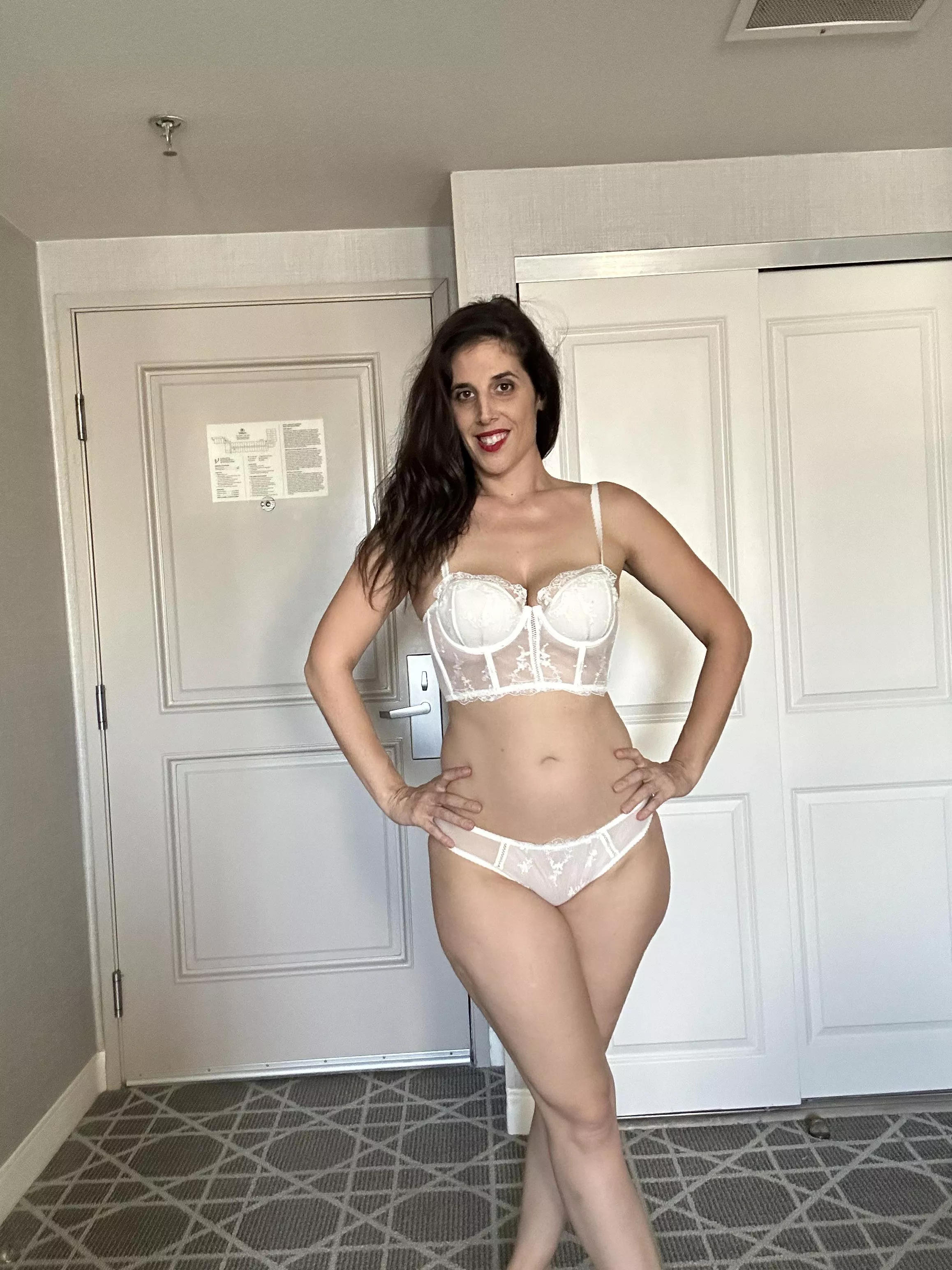 Fit in a tiny lingerie 