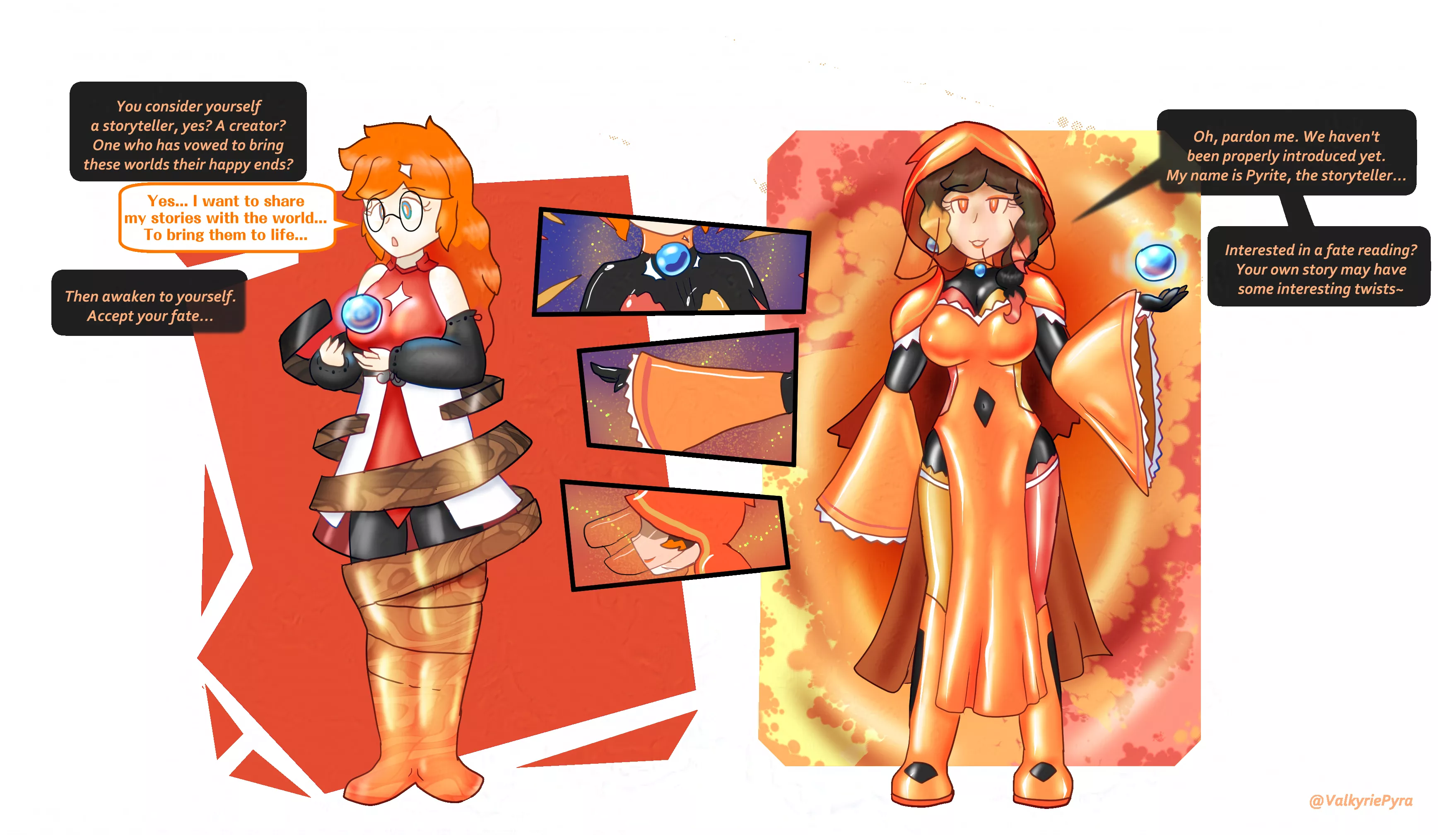 [Hypnosis/Suiting] Amber Fate by SpyralPyra