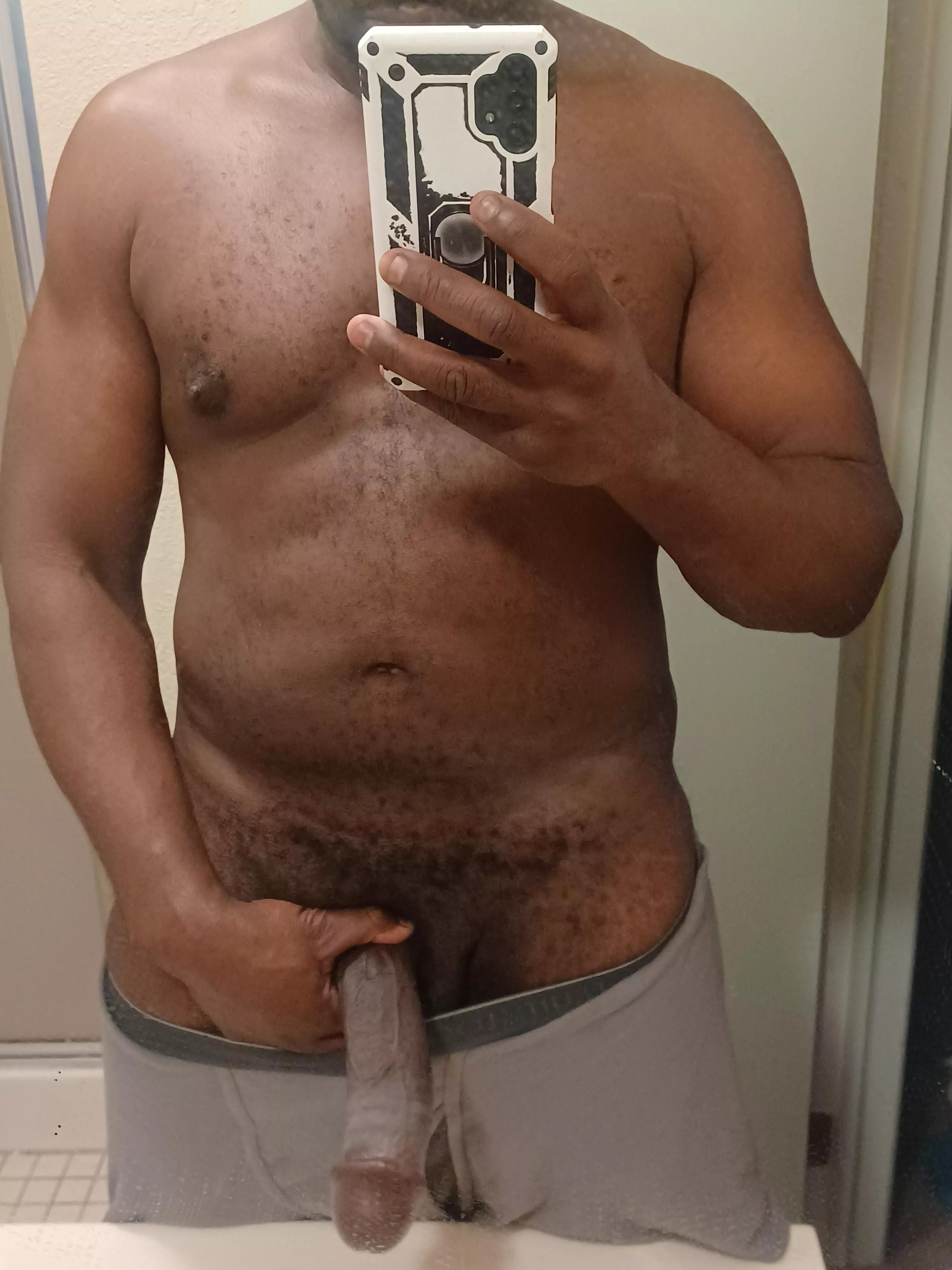 I'm going to bend you over that sink and pound your pussy this morning 