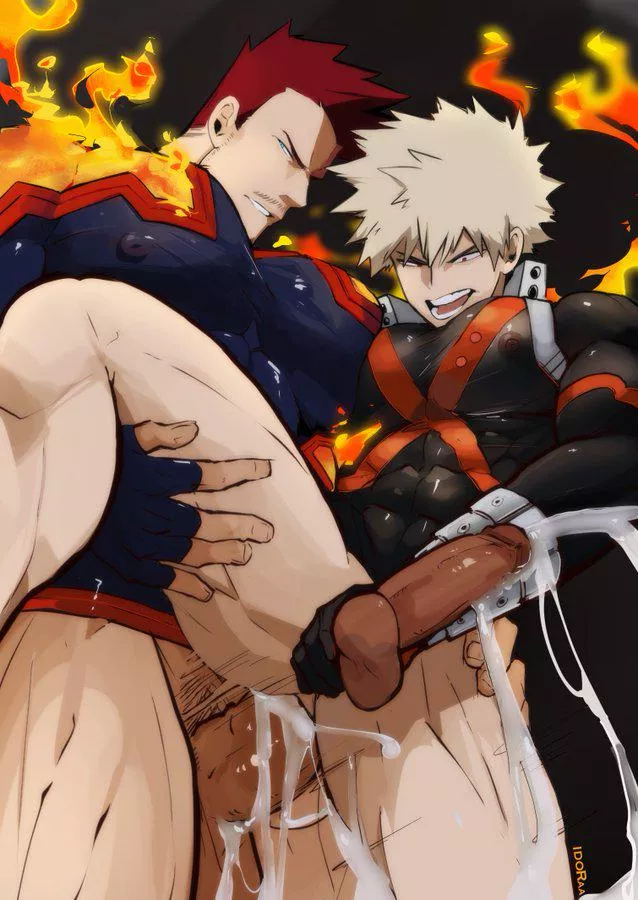 Looks like bakugo needed a fuel..