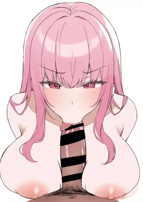 Mori Fellatio (Nakano Kura) [Hololive]