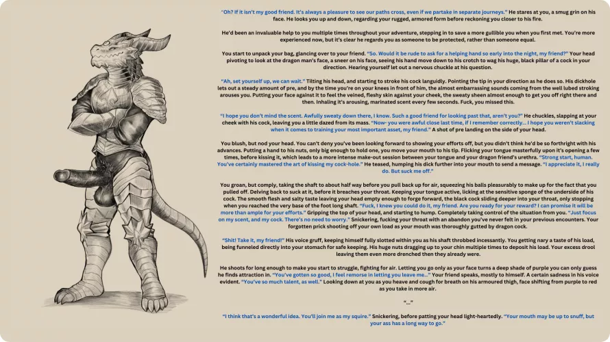 No I've never played Dark Souls Two, suck his dick. [deepthroat][m/m][kinda-romance]Artist:DaftPatriot