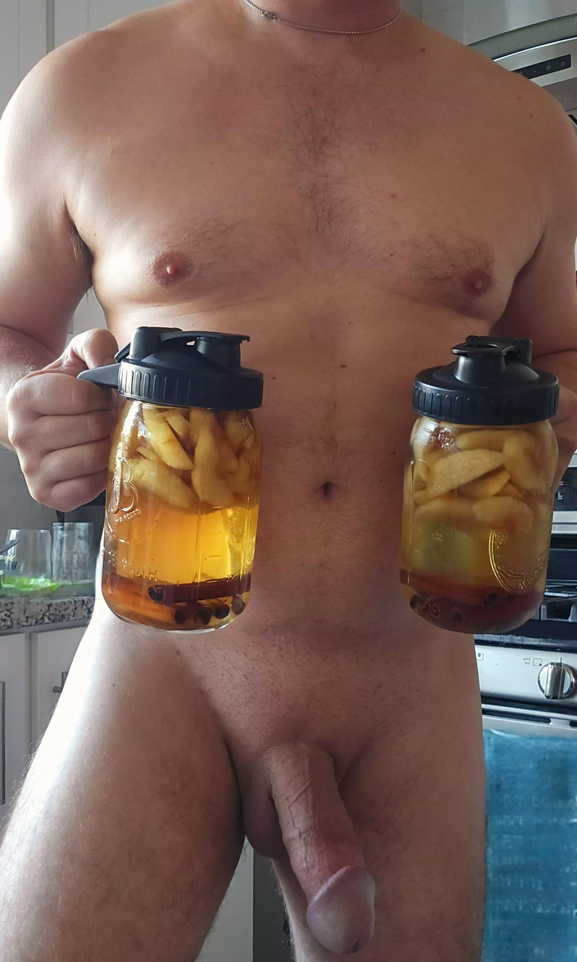 Ready to raise some spirits tomorrow with my apple cinnamon infused tequila 🦃🥃