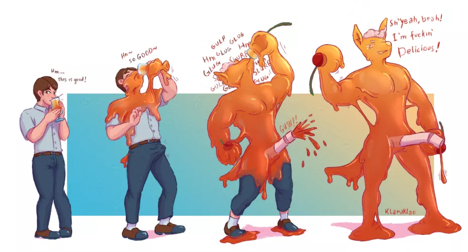 [Slime] A Strong Drink by Klaraklao