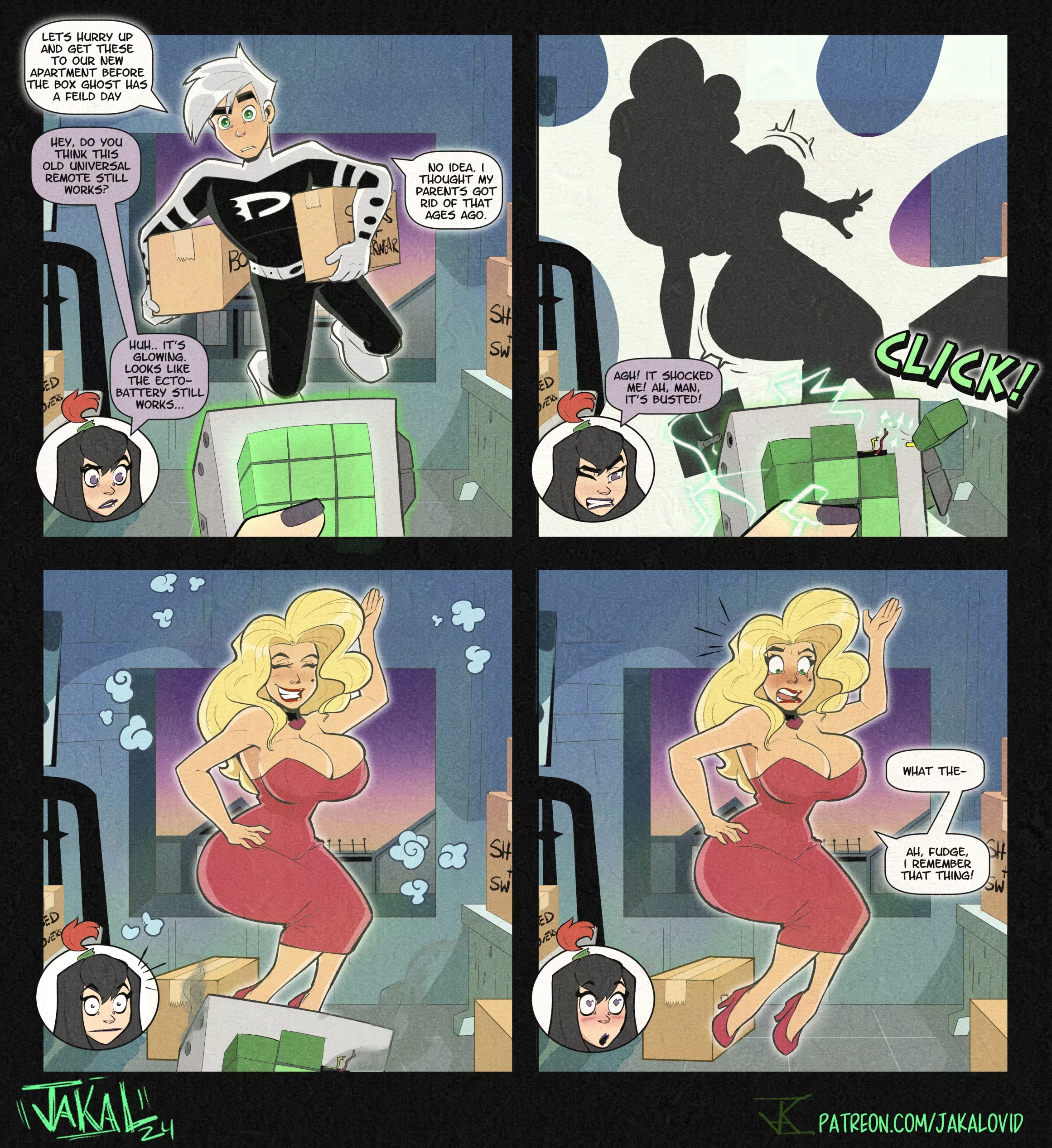 [TGTF] Danny Phantom Remote TG (10 Years Later Design) by JakalOvid