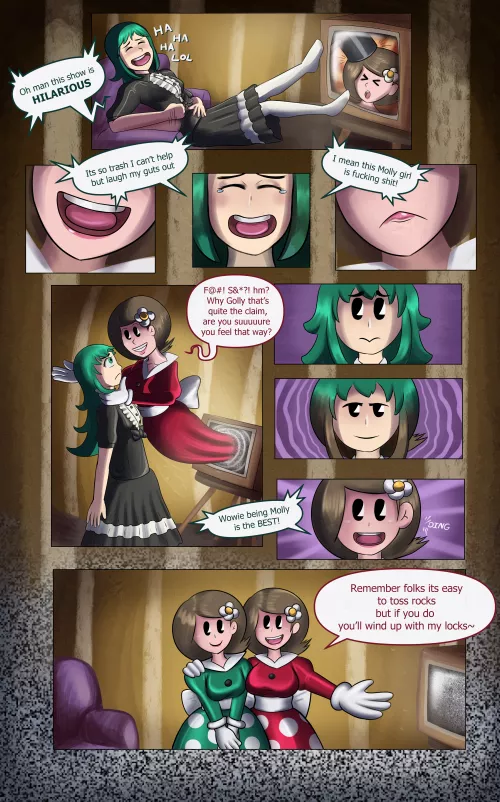 [Toon/Stepfordization/Twinning] Lovely Lane Molly's Punishment by LionOhDay