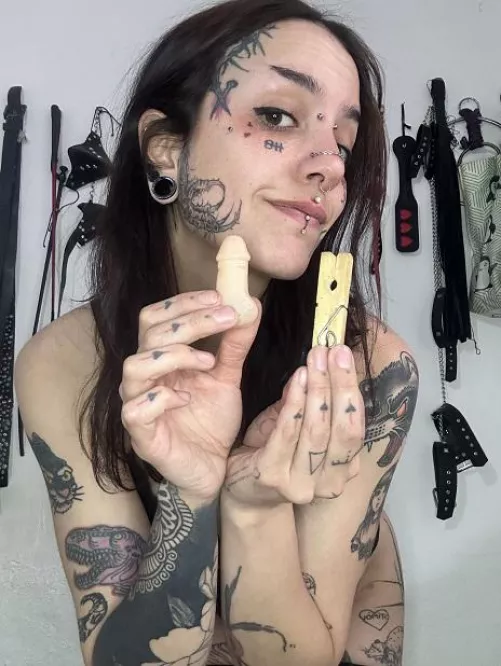 Your fingers are too big to wank your little dick. Better use a clamp