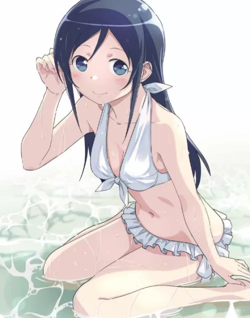aragaki ayase fancy string bikini 