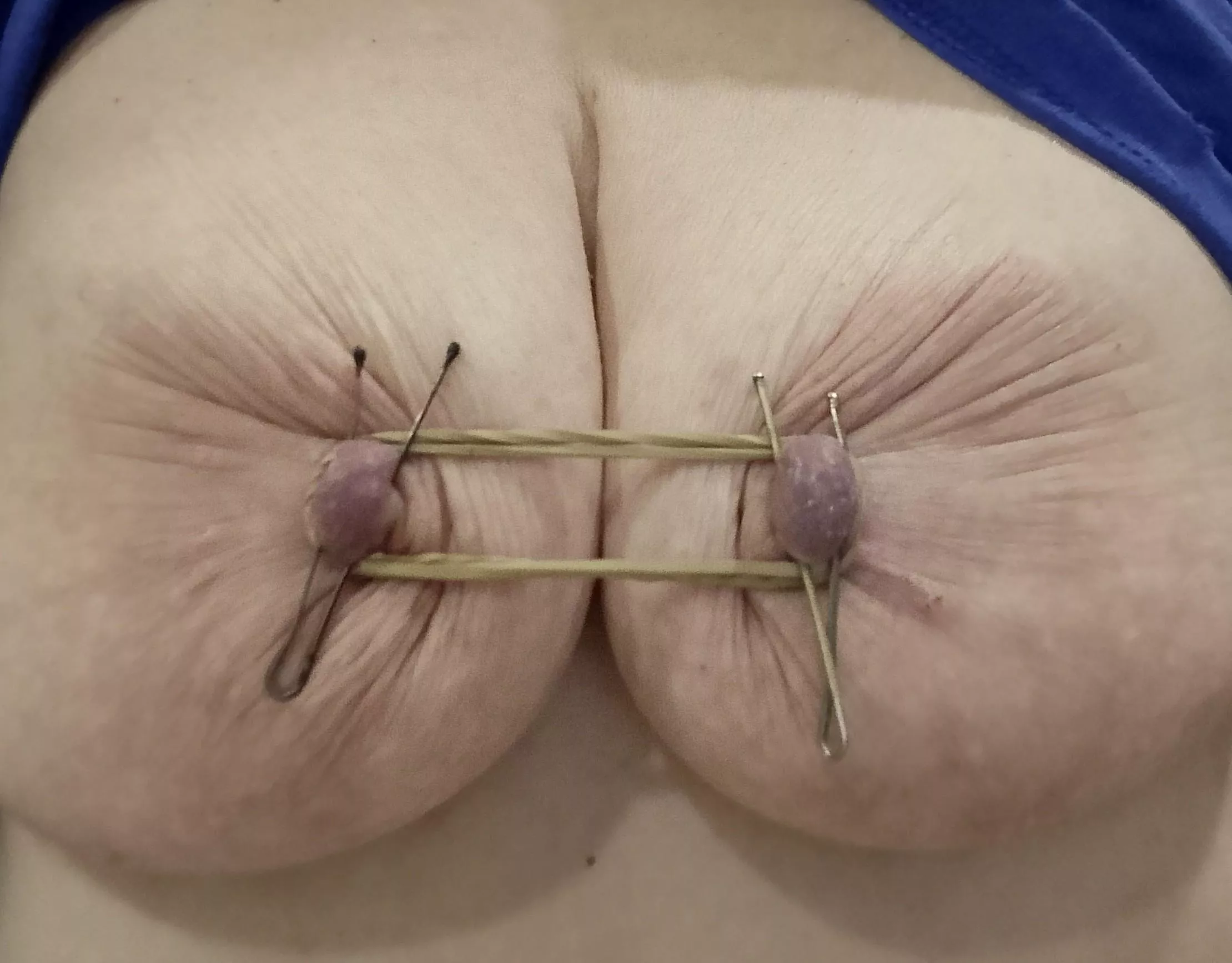 Bobby pins and rubber bands can be fun