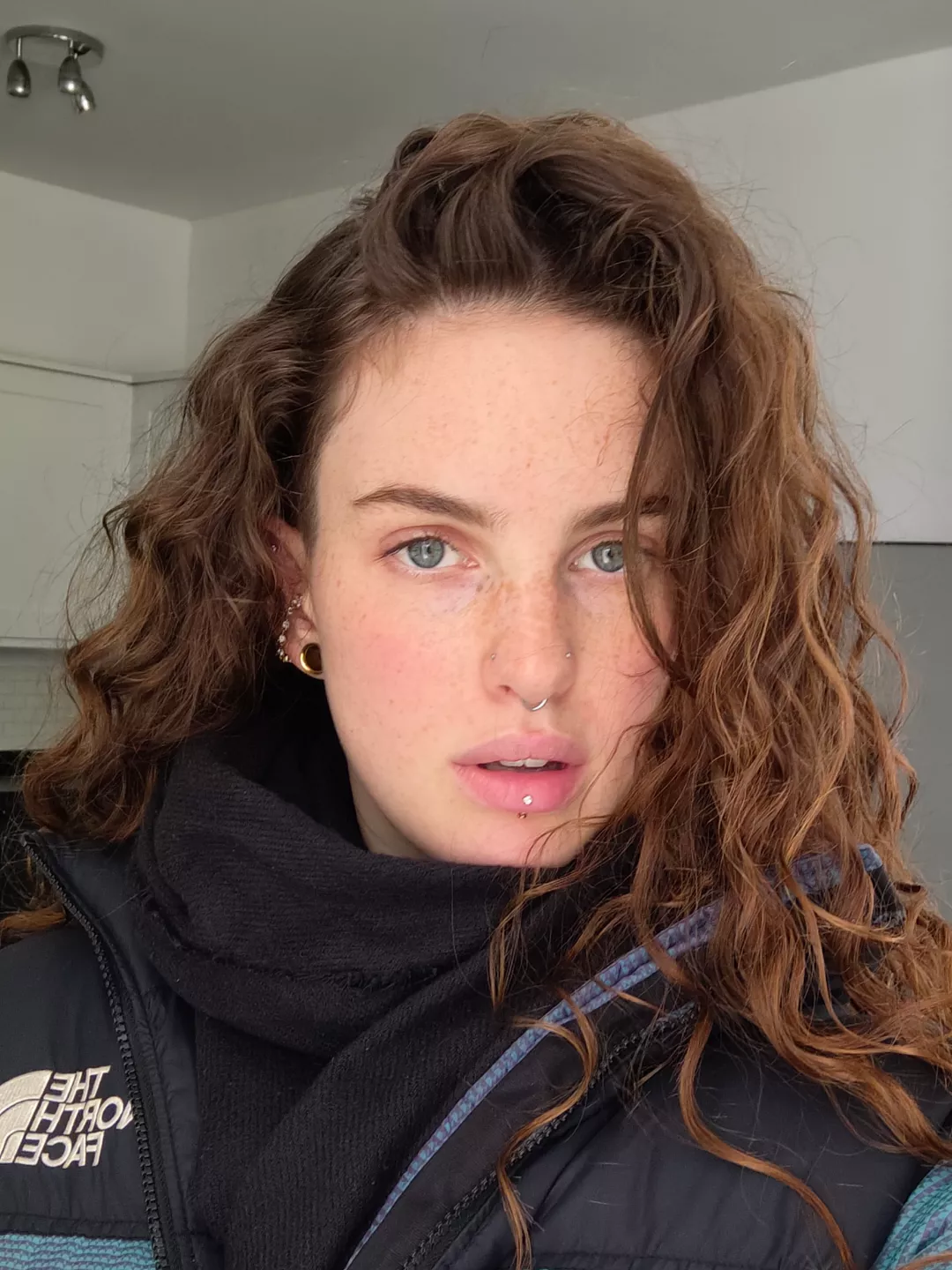 Completely bare for a change 💋 natural lips should be celebrated too