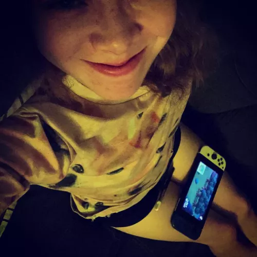 Cum experience a real nerd😜