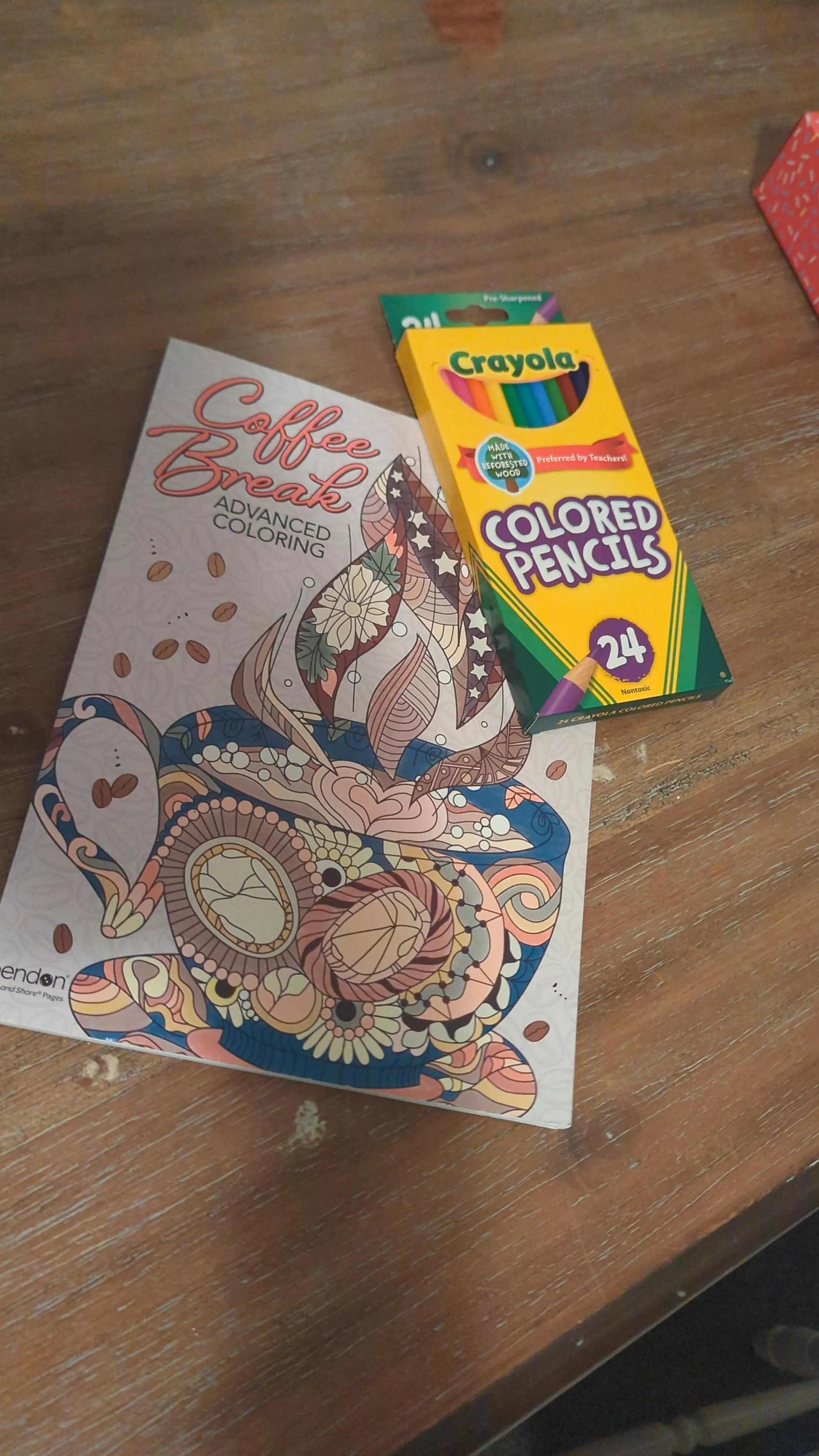 Got my first coloring book 😍