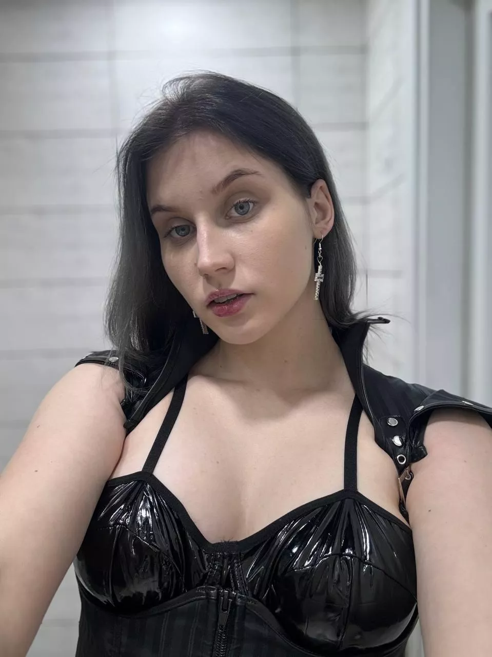 I forgot my leather panties 