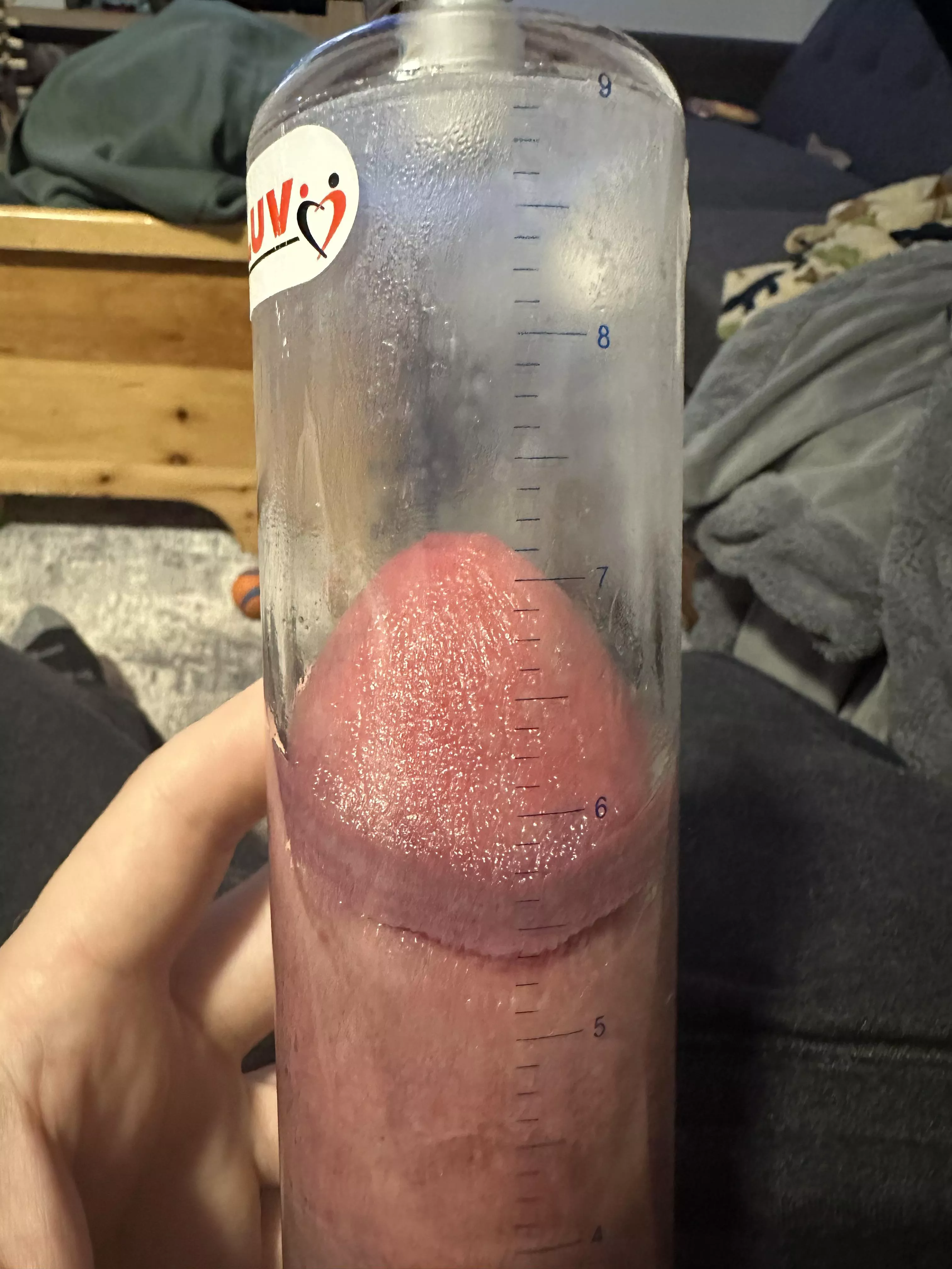 I love how huge my head gets during my pumps. 