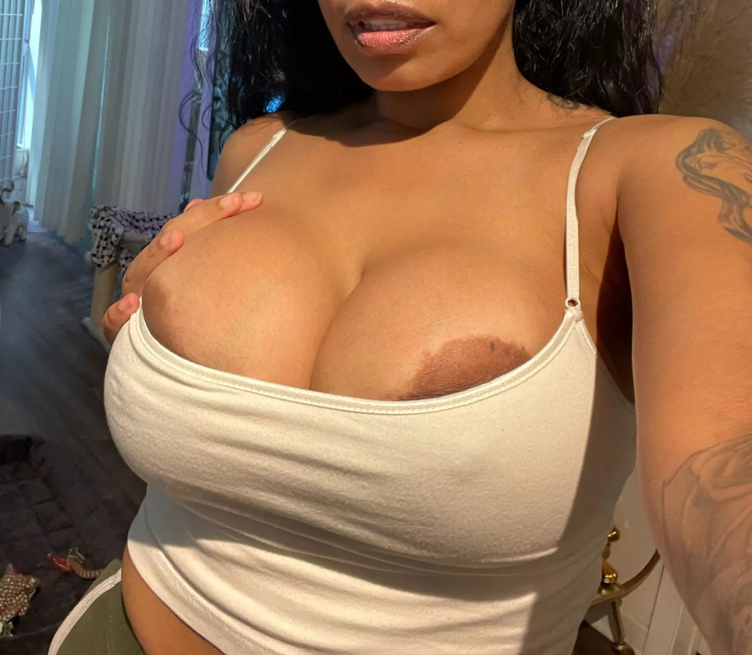 I need my tits sucked so bad