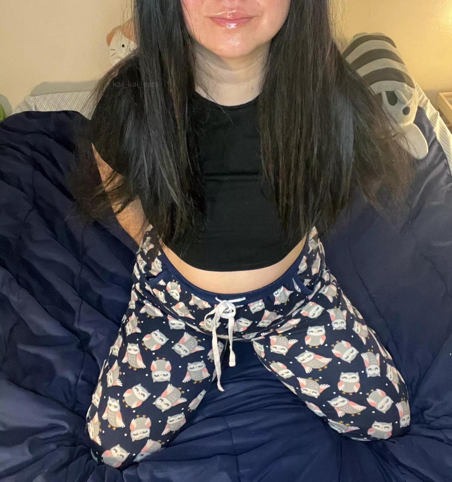 I really love these owl pajama pants