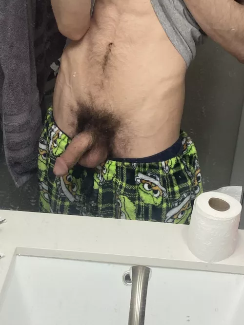 Is a 19 y/o softie bigger than you? You'll hate to know I'm a grower too;P