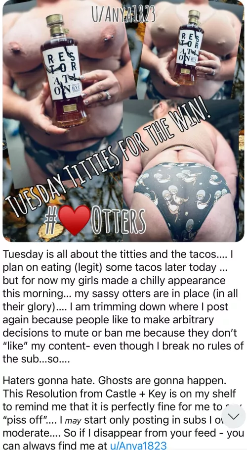 It’s the Tuesday life for me … 