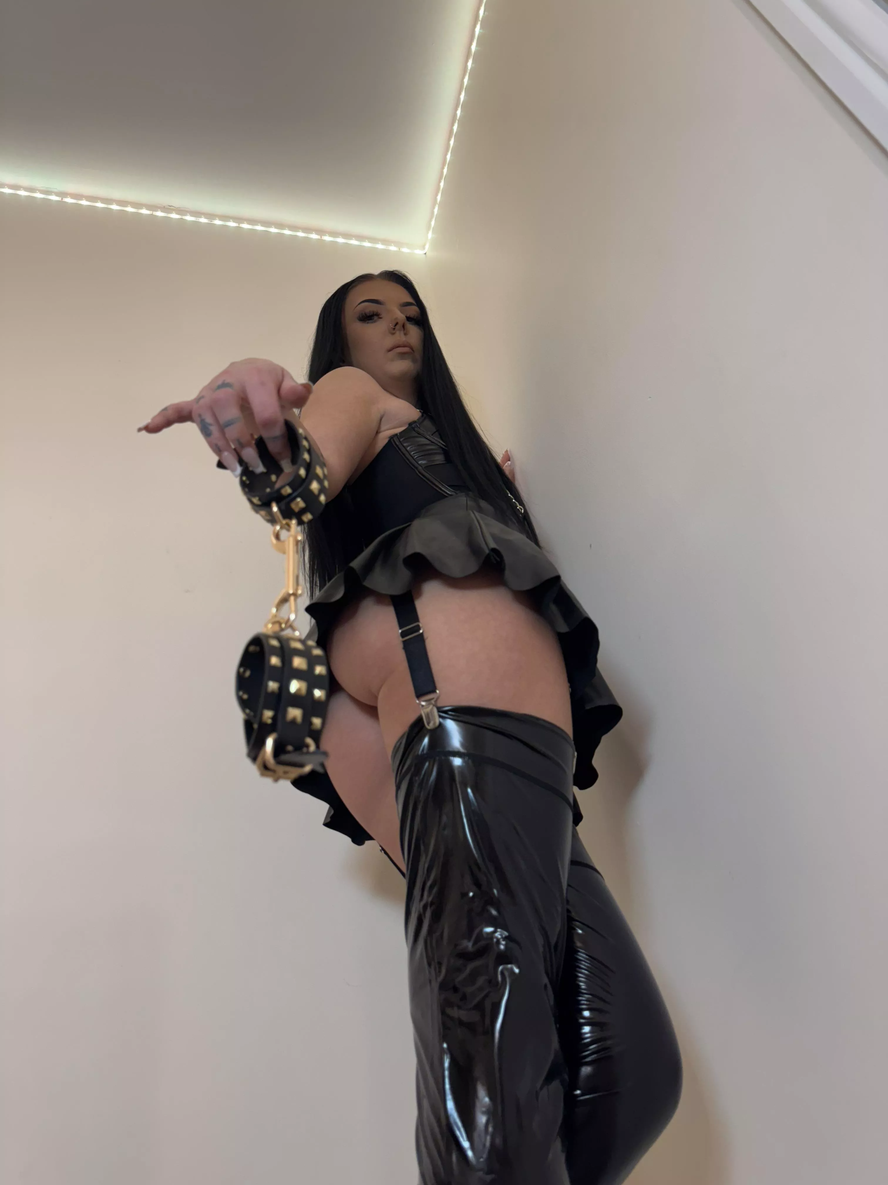 Leather pvc is your weakness