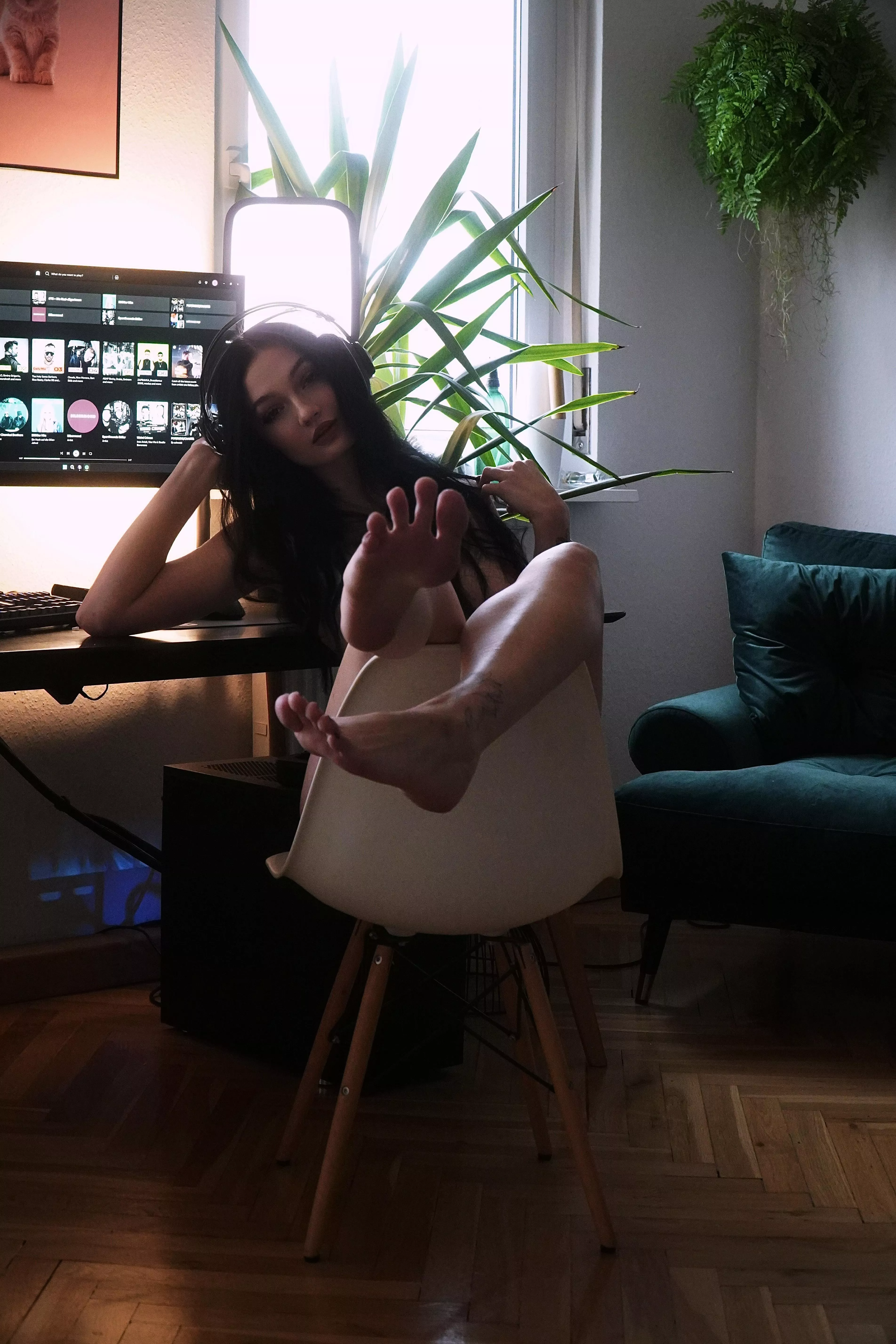 Listening to my favourite music like that