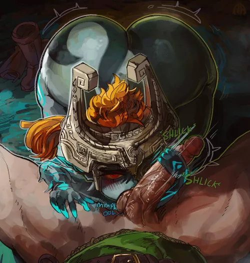 Midna’s Sensual BJ (AlamanderArts)