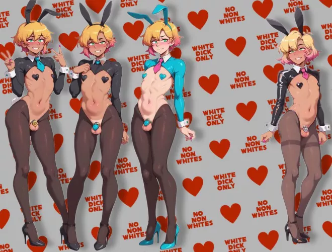 Might add some tats to these bleached cuties