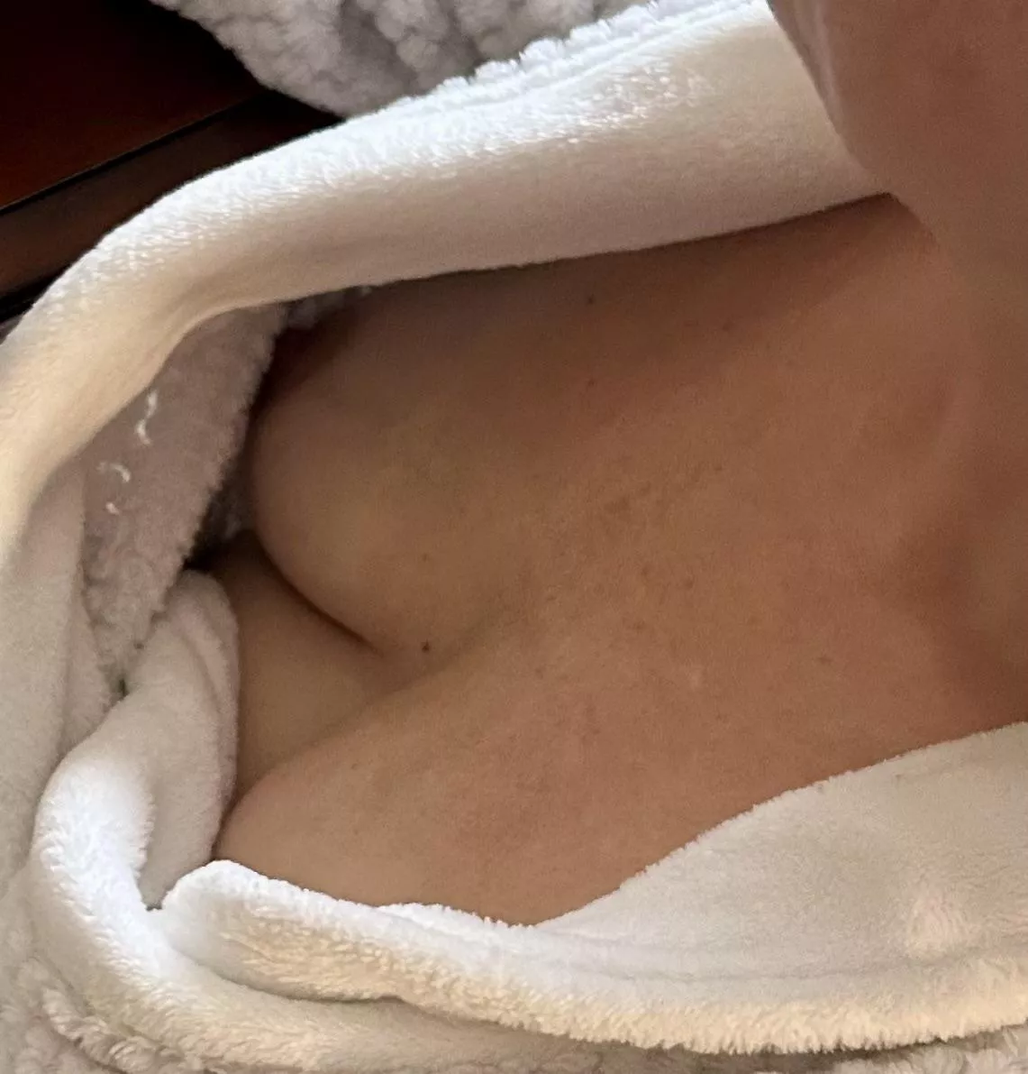 Morning coffee and a loose robe 