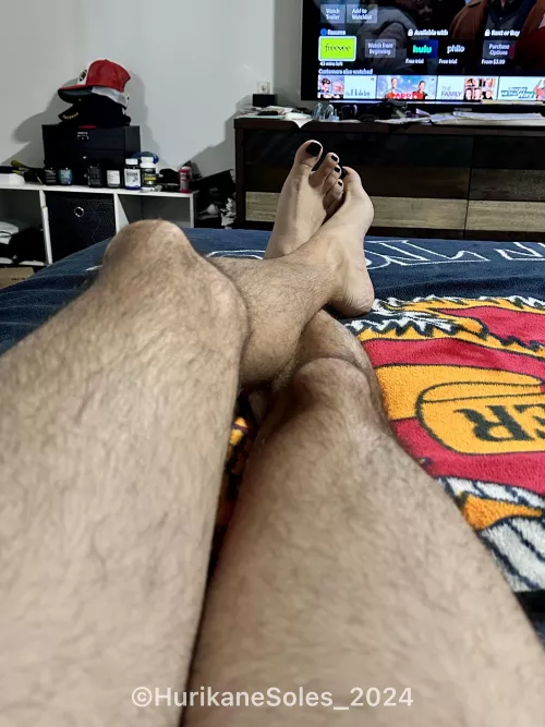 Relaxing after a long day. Like what you see? 😉