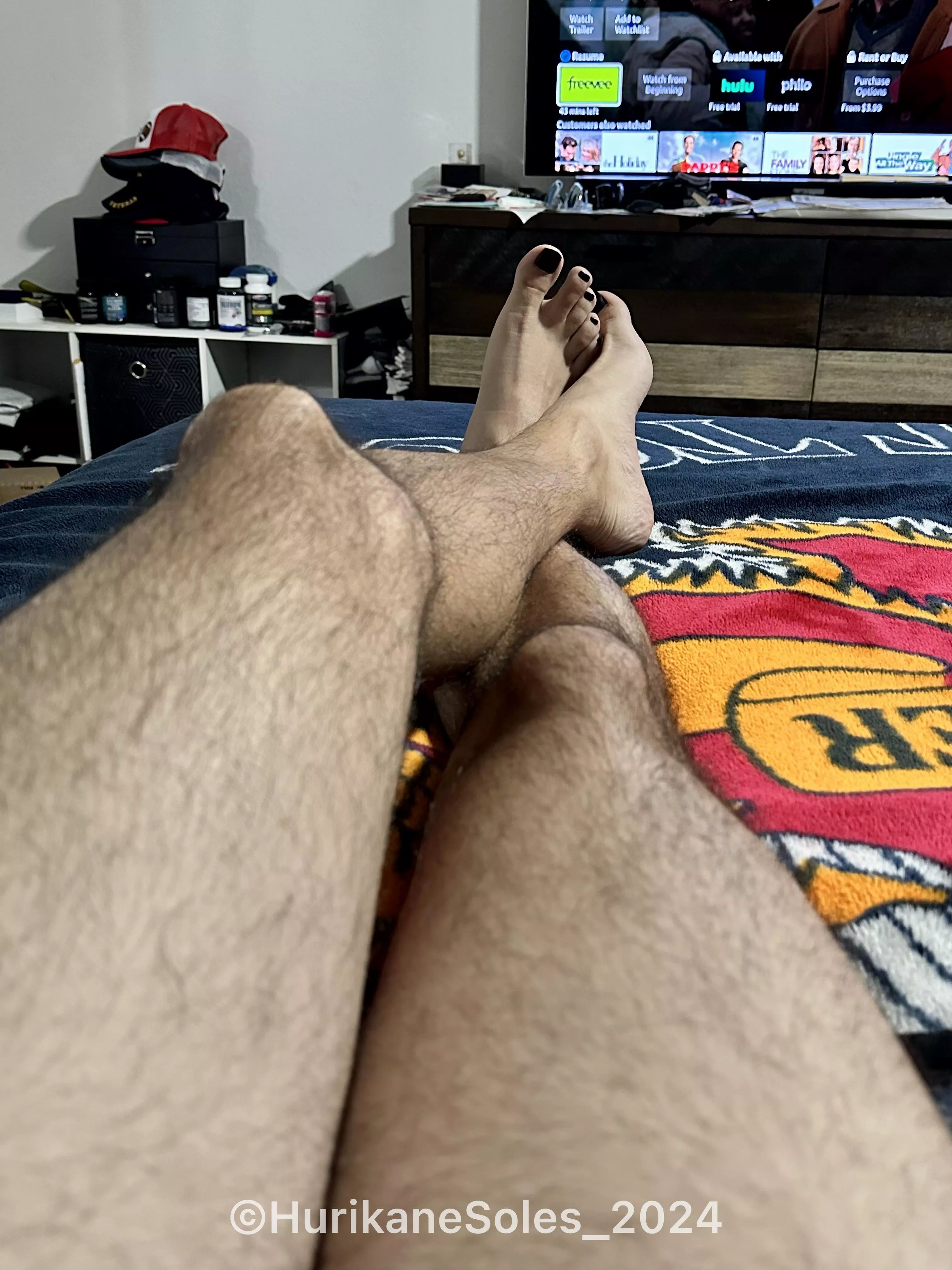 Relaxing after a long day. Like what you see? 😉