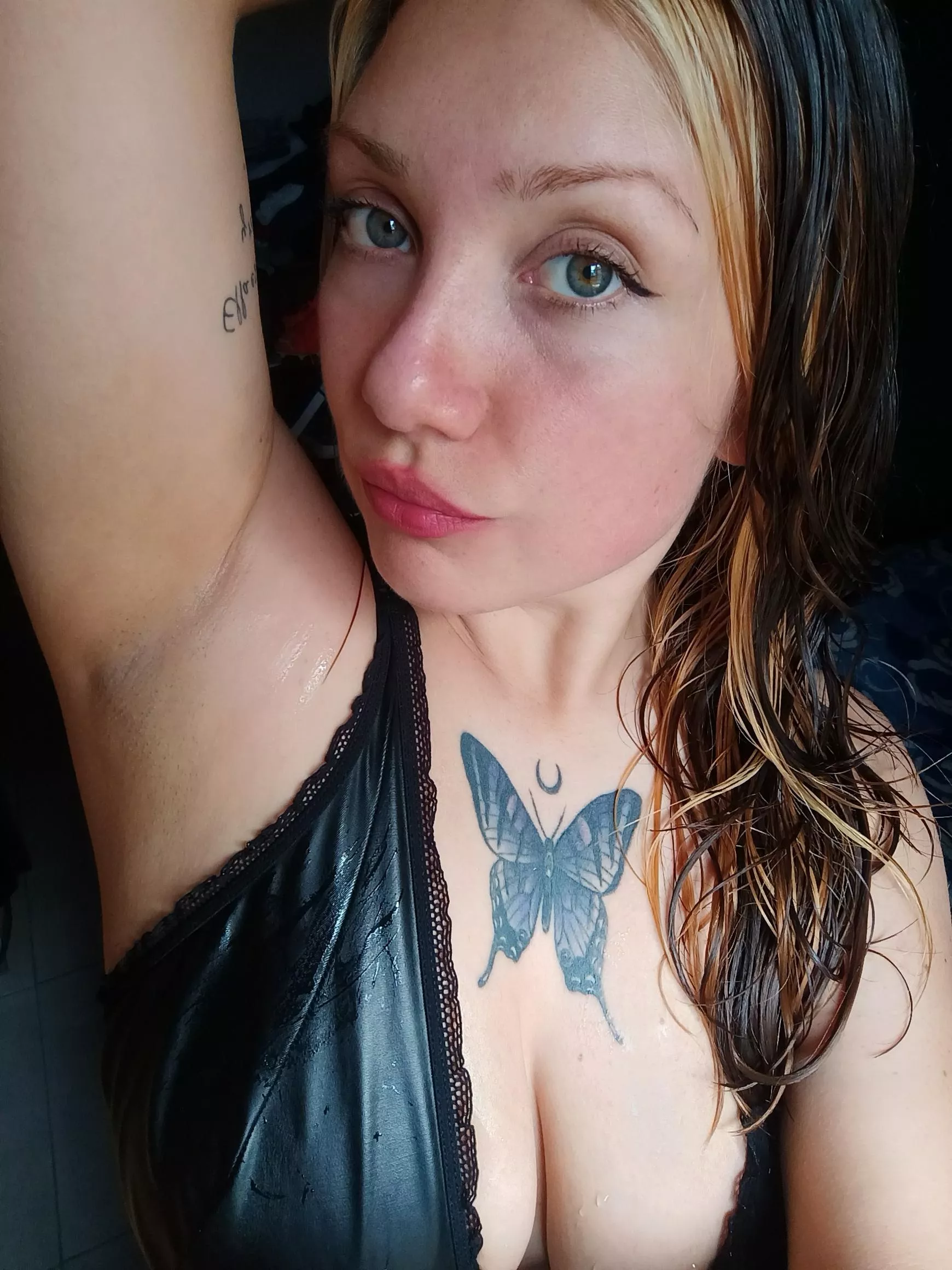 Start with my armpit then I'll tell you more 