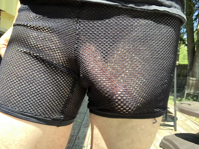 Sunshine… on my penis… makes me happy 