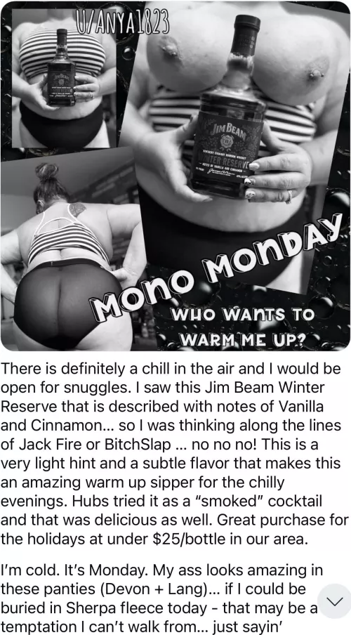 Take an edge off the chill… 