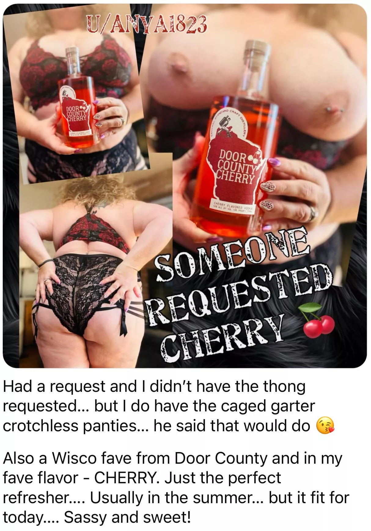 Thirsty? Thick Thigh? How about both! 