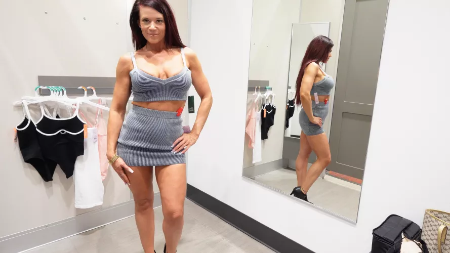 Tight, Tiny tank top just the way I like 