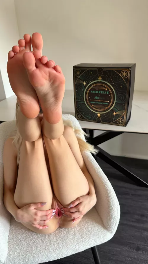 what are you licking first?