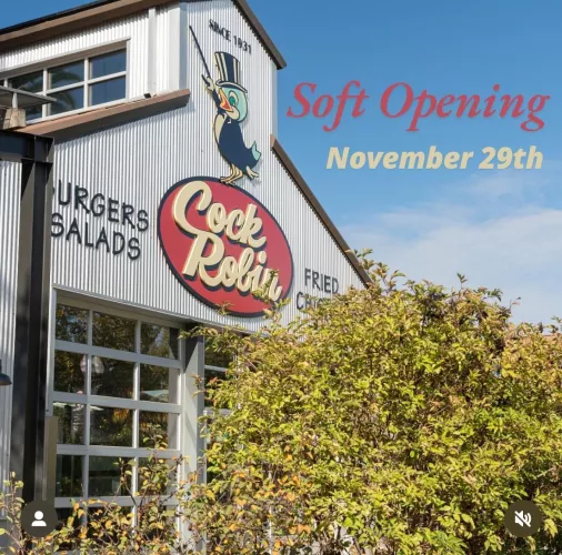 Who’s ready for the soft Cock Robin opening? 