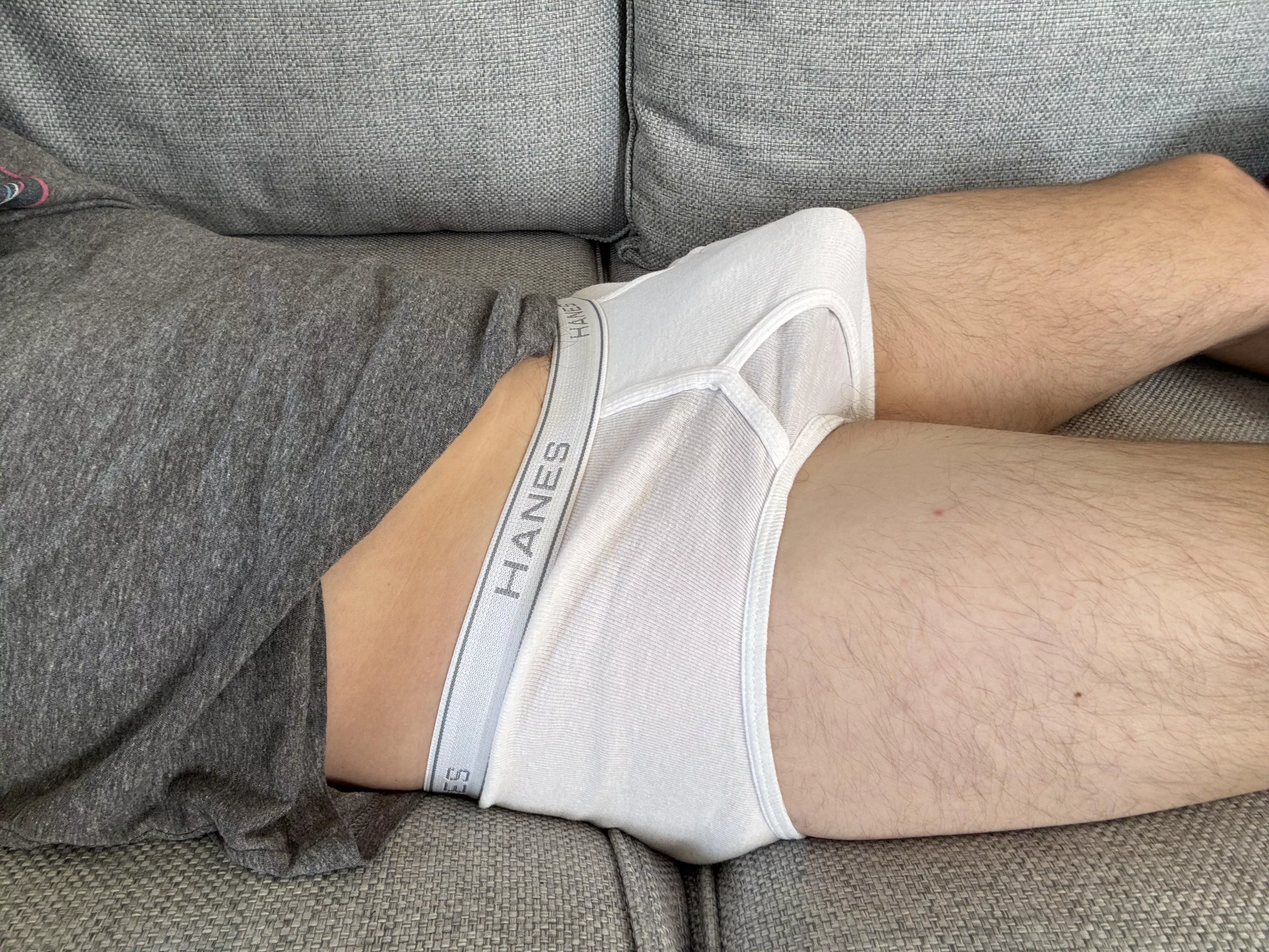 Wonder what’s causing these Hanes to get tighter?